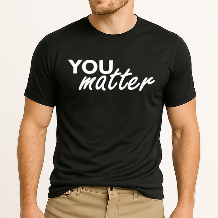 To The Person Behind Me You Are Amazing Beautiful Front & Back Performance Shirt