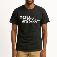 To The Person Behind Me You Are Amazing Beautiful Front & Back Tall T-Shirt