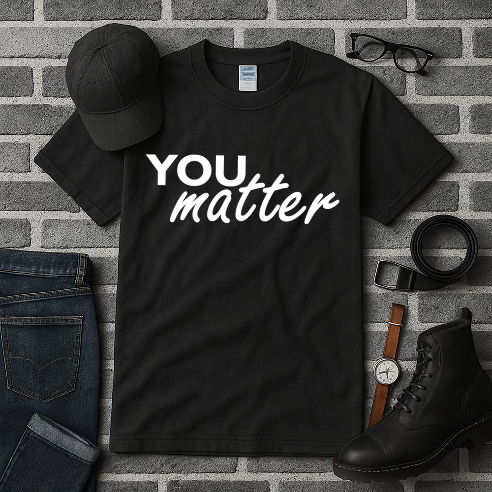 To The Person Behind Me You Are Amazing Beautiful Front & Back Tall T-Shirt