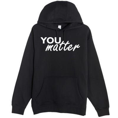 To The Person Behind Me You Are Amazing Beautiful Front & Back Premium Pullover Hoodie