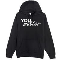 To The Person Behind Me You Are Amazing Beautiful Front & Back Premium Pullover Hoodie