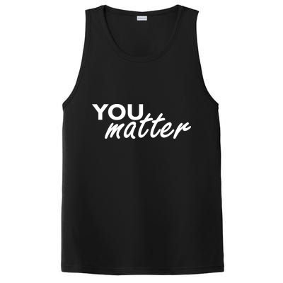 To The Person Behind Me You Are Amazing Beautiful Front & Back PosiCharge Competitor Tank