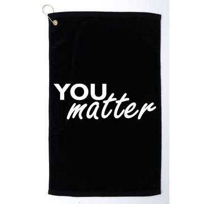 To The Person Behind Me You Are Amazing Beautiful Front & Back Golf Towel
