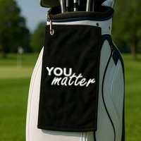To The Person Behind Me You Are Amazing Beautiful Front & Back Golf Towel