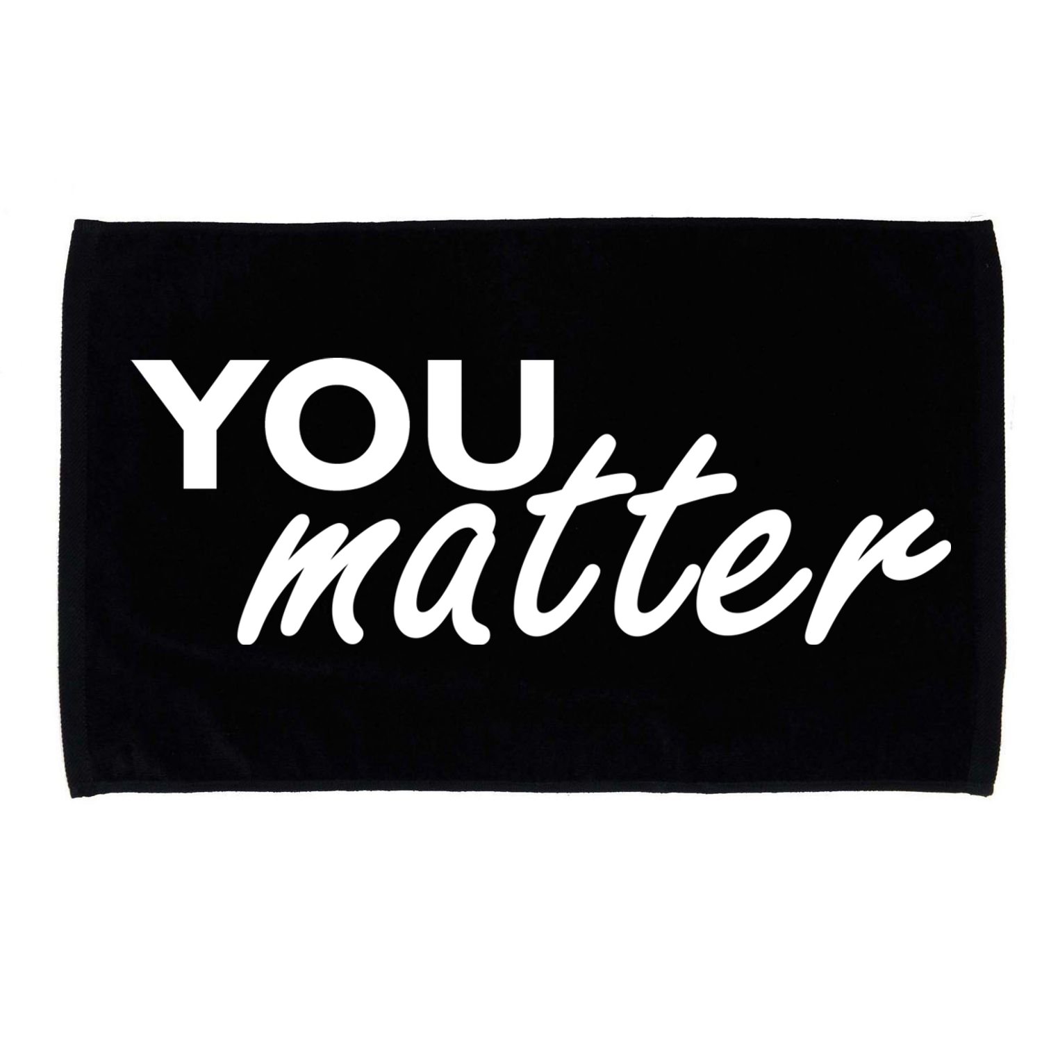 To The Person Behind Me You Are Amazing Beautiful Front & Back Microfiber Hand Towel