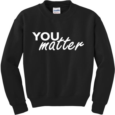 To The Person Behind Me You Are Amazing Beautiful Front & Back Kids Sweatshirt