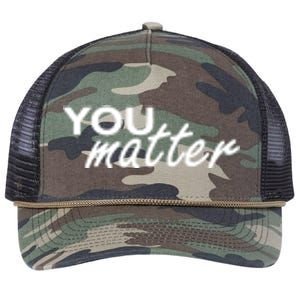 To The Person Behind Me You Are Amazing Beautiful Front & Back Retro Rope Trucker Hat Cap