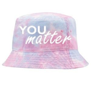 To The Person Behind Me You Are Amazing Beautiful Front & Back Tie-Dyed Bucket Hat