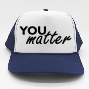 To The Person Behind Me You Are Amazing Beautiful Front & Back Trucker Hat