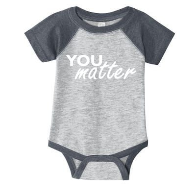 To The Person Behind Me You Are Amazing Beautiful Front & Back Infant Baby Jersey Bodysuit