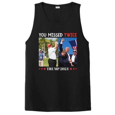 You Missed Twice Trump Florida Trump 2024 PosiCharge Competitor Tank