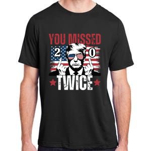 You Missed Twice 20 Adult ChromaSoft Performance T-Shirt