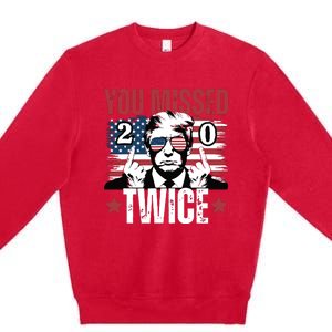 You Missed Twice 20 Premium Crewneck Sweatshirt