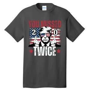 You Missed Twice 20 Tall T-Shirt