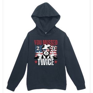 You Missed Twice 20 Urban Pullover Hoodie