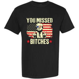 You Missed Trump 2024 You Missed Garment-Dyed Heavyweight T-Shirt