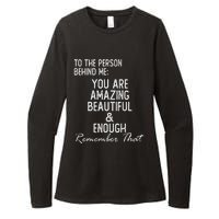 You Matter To The Person Behind Me You Are Amazing Womens CVC Long Sleeve Shirt