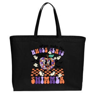 You Make The Whole Class Shimmer Halloween Cotton Canvas Jumbo Tote