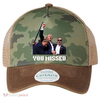 You Missed Trump 2024 Legacy Tie Dye Trucker Hat