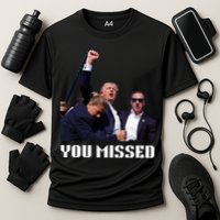 You Missed Trump 2024 Cooling Performance Crew T-Shirt