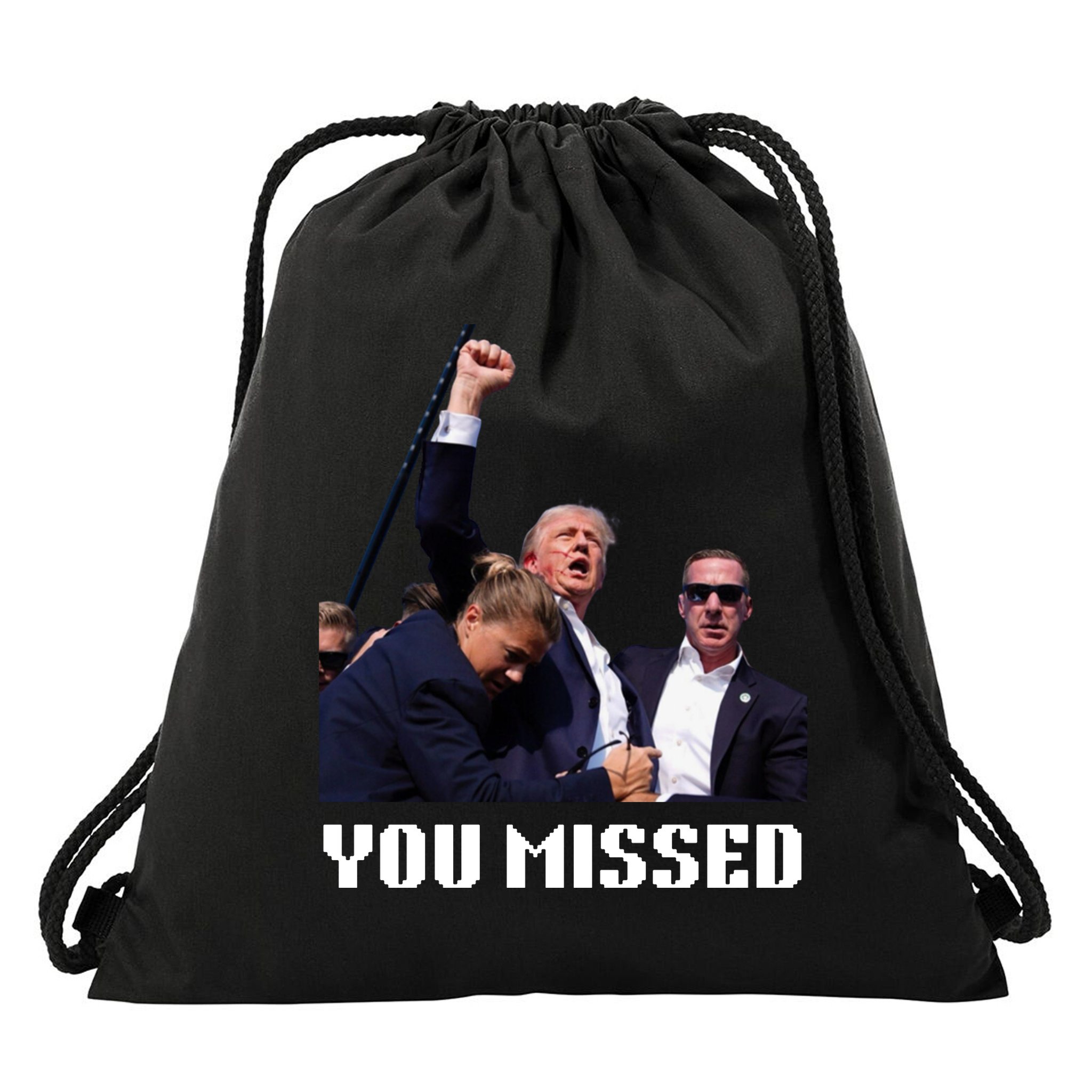 You Missed Trump 2024 Drawstring Bag