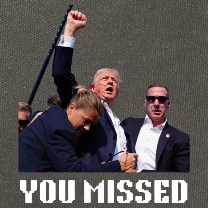 You Missed Trump 2024 Cotton Canvas Backpack