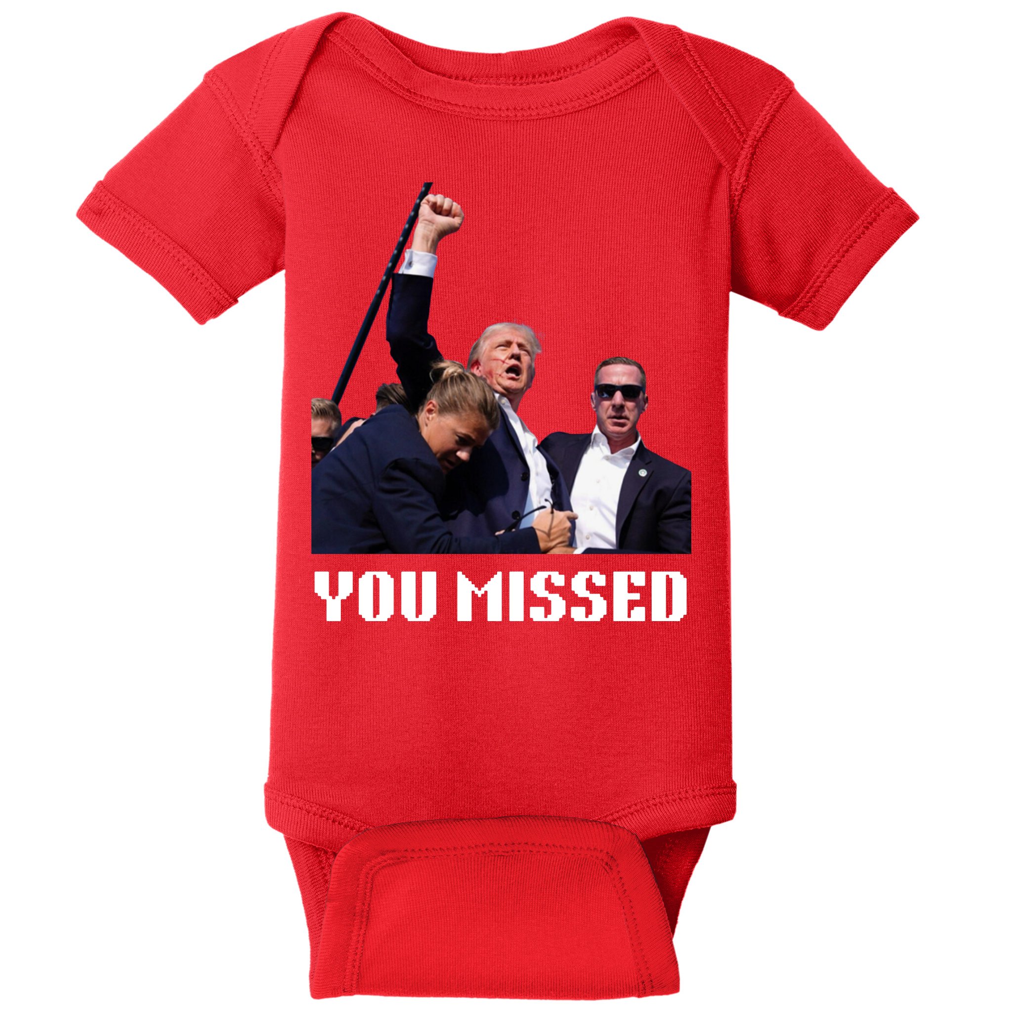 You Missed Trump 2024 Baby Bodysuit