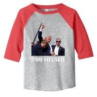 You Missed Trump 2024 Toddler Fine Jersey T-Shirt