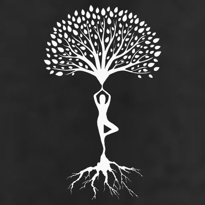 Yoga Meditation Tree Spiritual Namaste Buddhist Meditate Beanie