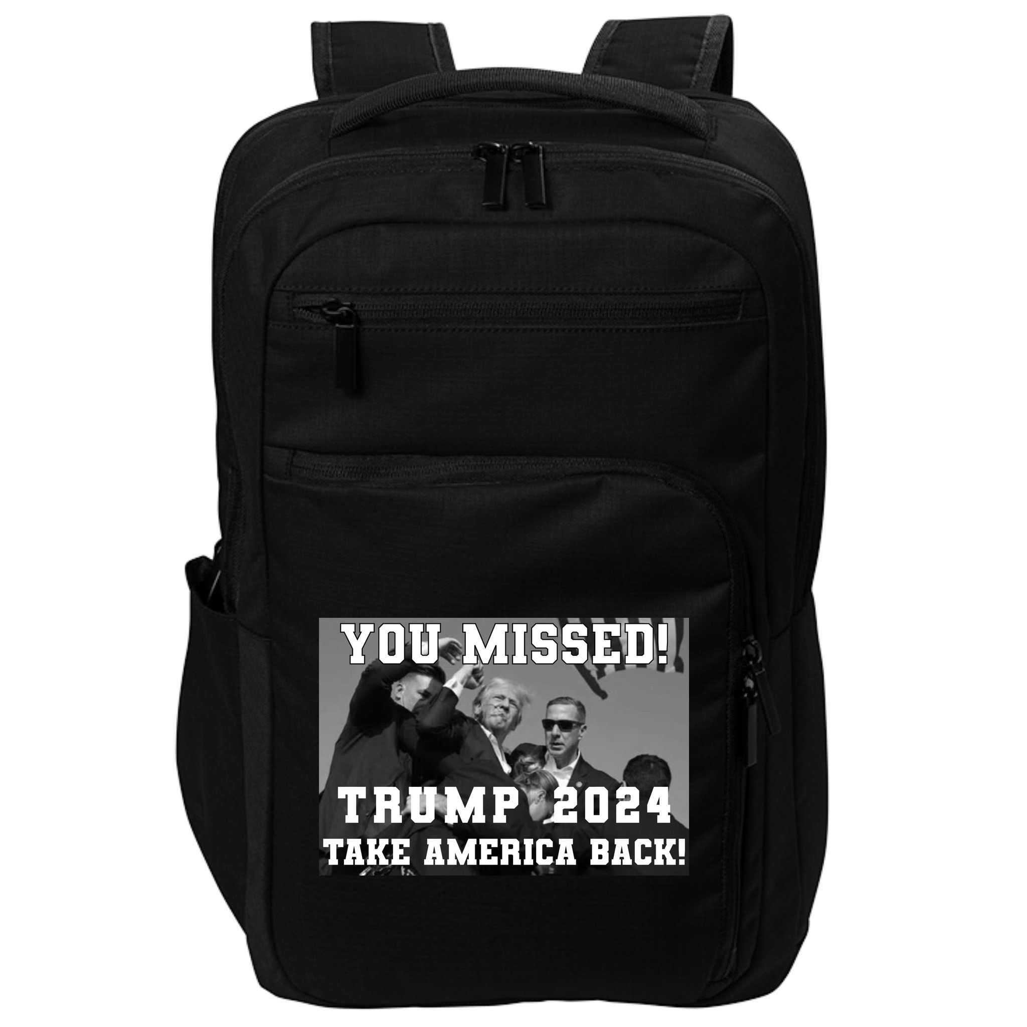You Missed Trump 2024 Take America Back Pennsylvania Rally Impact Tech Backpack