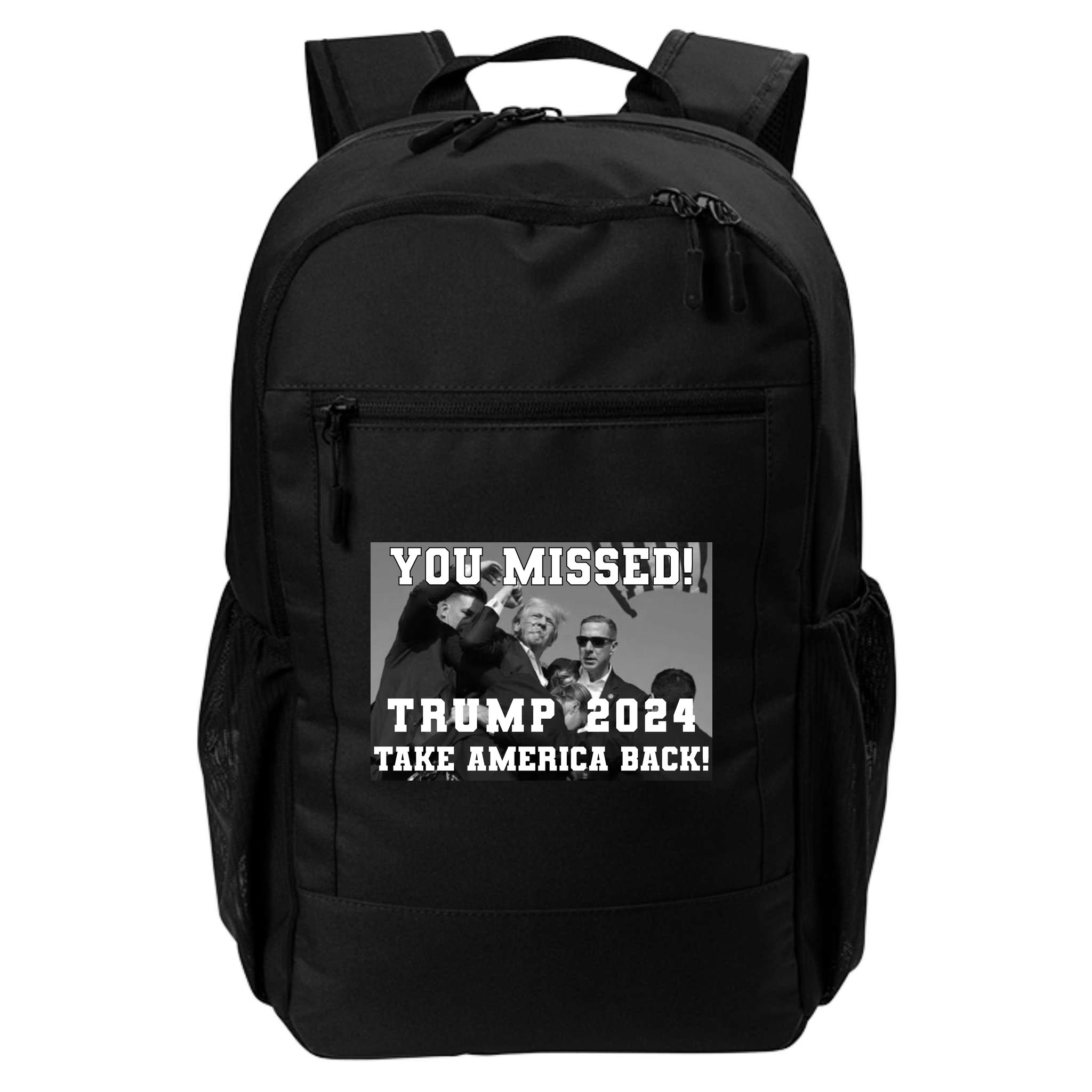 You Missed Trump 2024 Take America Back Pennsylvania Rally Backpack