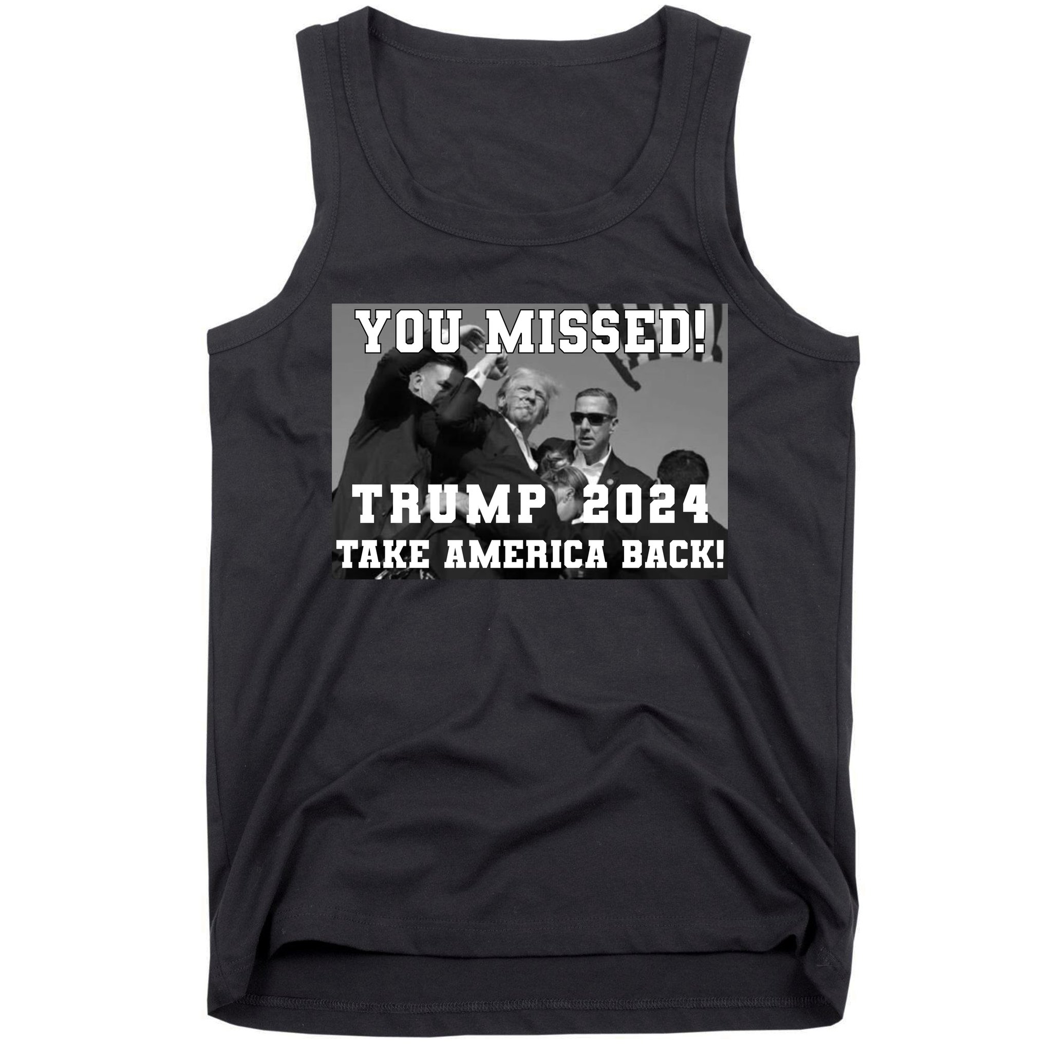 You Missed Trump 2024 Take America Back Pennsylvania Rally Tank Top