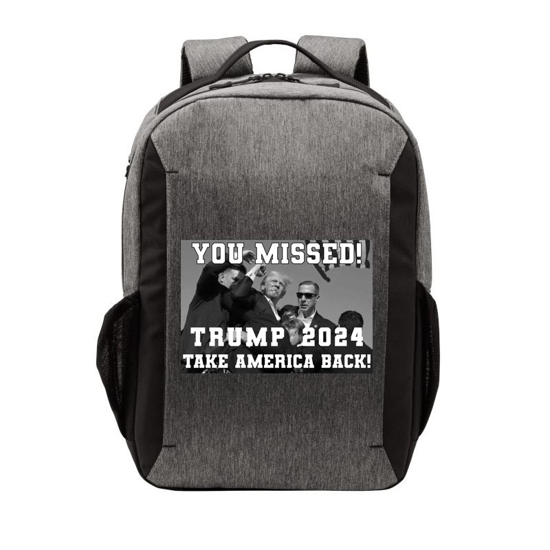 You Missed Trump 2024 Take America Back Pennsylvania Rally Vector Backpack