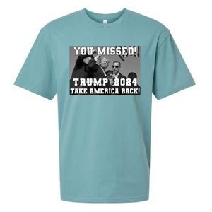 You Missed Trump 2024 Take America Back Pennsylvania Rally Sueded Cloud Jersey T-Shirt