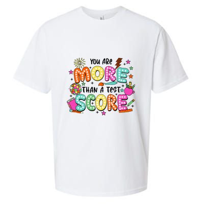 YouRe More Than A Test Score Sueded Cloud Jersey T-Shirt