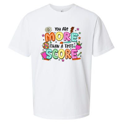 YouRe More Than A Test Score Sueded Cloud Jersey T-Shirt