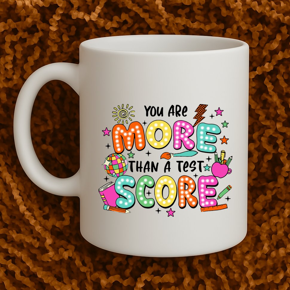 YouRe More Than A Test Score Mug