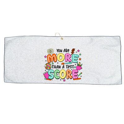 YouRe More Than A Test Score Large Microfiber Waffle Golf Towel