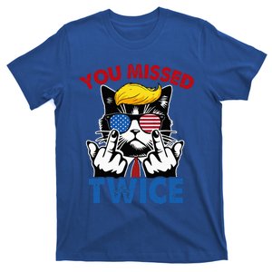 You Missed Twice Trump 2024 Cats For Trump Election T-Shirt