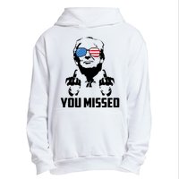 You Missed Trump Middle Finger Usa Funny Urban Pullover Hoodie