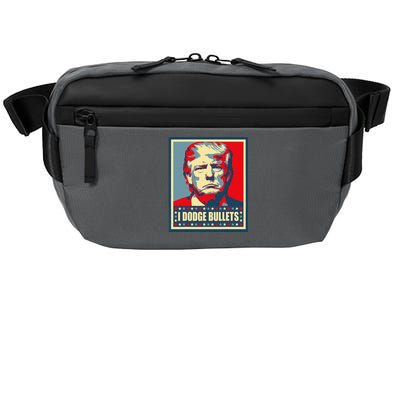 You Missed Trump I Dodge Bullets Crossbody Pack