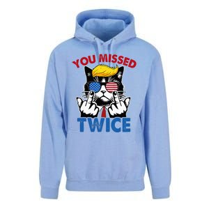 You Missed Twice Trump 2024 Unisex Surf Hoodie