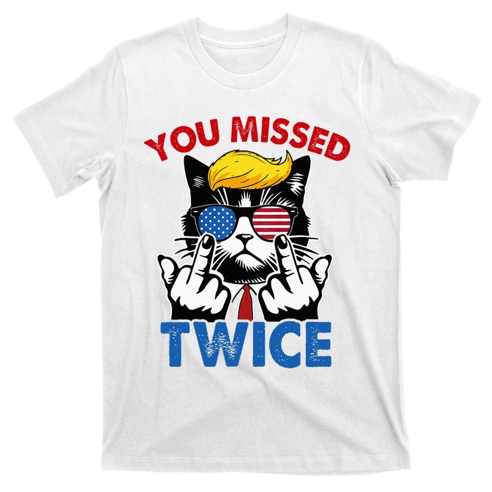 You Missed Twice Trump 2024 T-Shirt