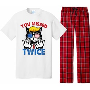 You Missed Twice Trump 2024 Pajama Set