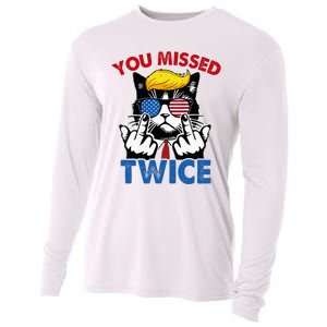 You Missed Twice Trump 2024 Cooling Performance Long Sleeve Crew