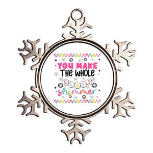 You Make The Whole Class Shimmer Metallic Star Ornament