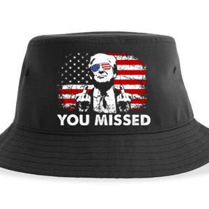 You Missed Trump 2024 Sustainable Bucket Hat