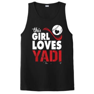 Yadier Molina This Girl Loves Meaningful Gift Apparel PosiCharge Competitor Tank