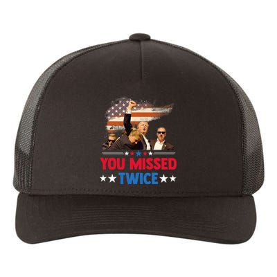 You Missed Twice Yupoong Adult 5-Panel Trucker Hat