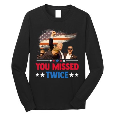 You Missed Twice Long Sleeve Shirt